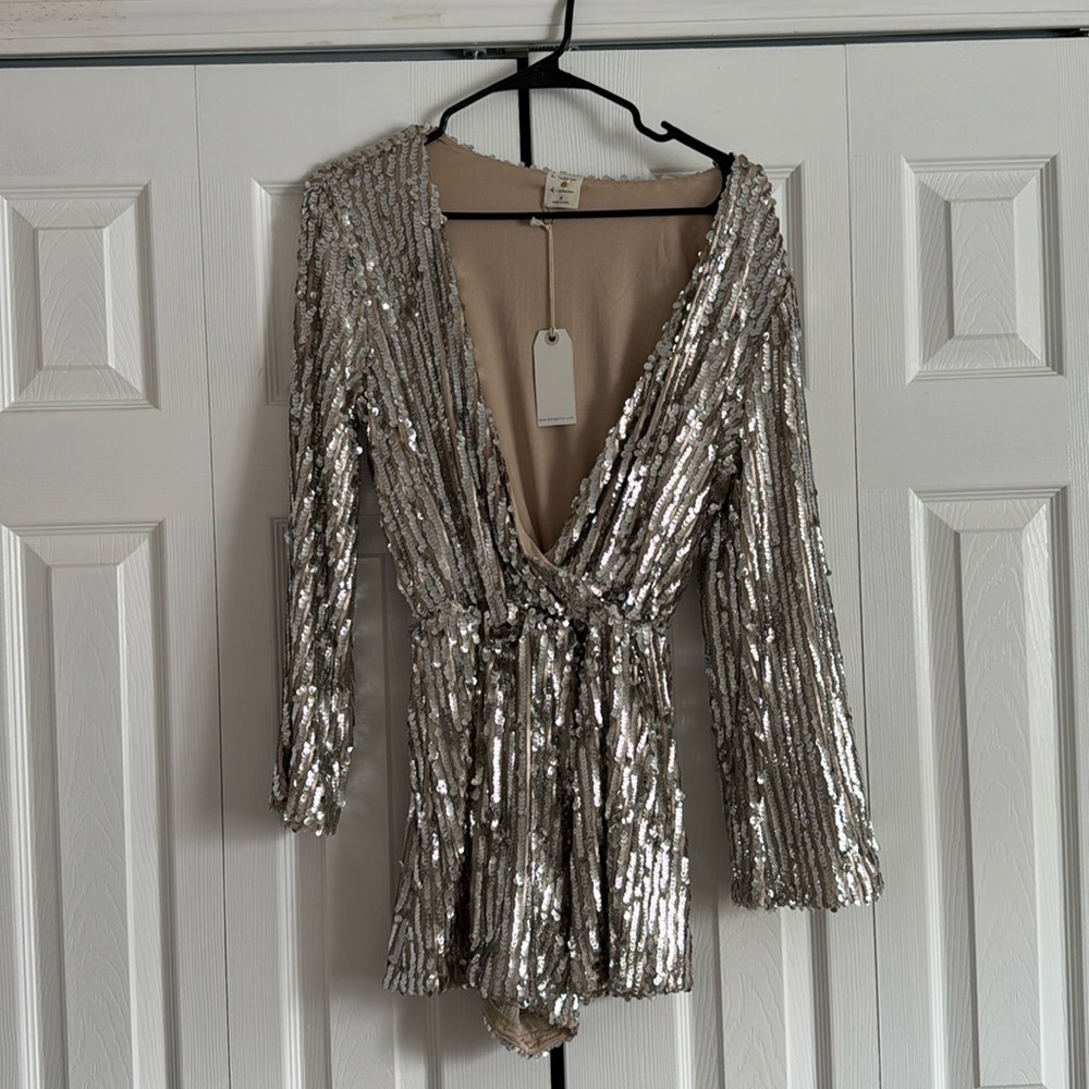 VICI Sequin Romper Small